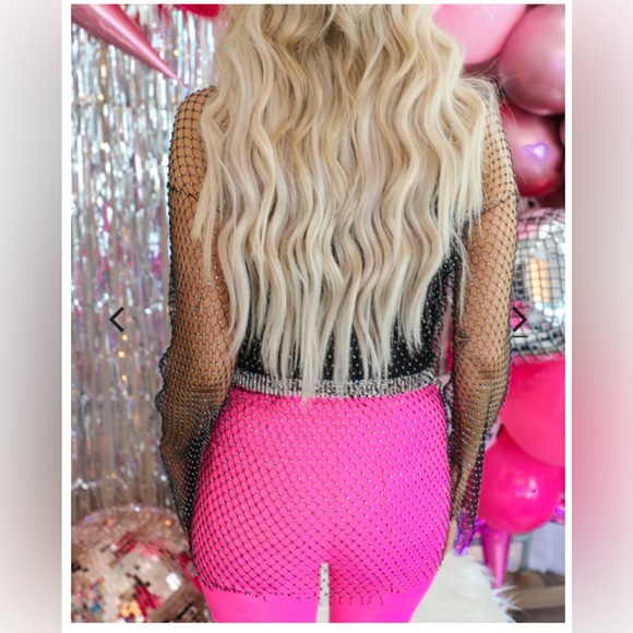 Black Rhinestone Top - Picture 12 of 17